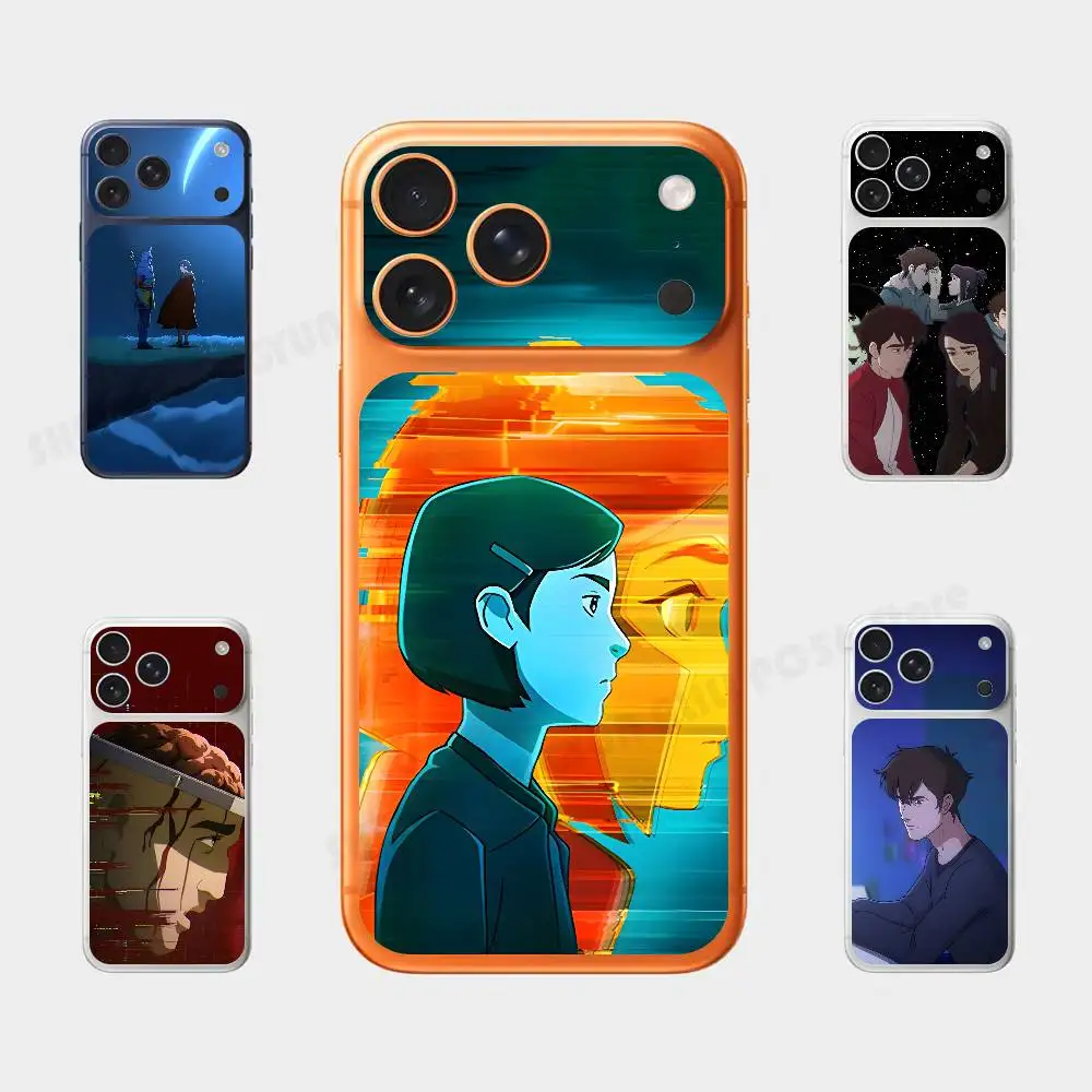 

P-Pantheon Maddie David Plain Decal Skin For IPhone17 Pro ProMax Back Film Cover Wrap Anti-scratch Durable Sticker