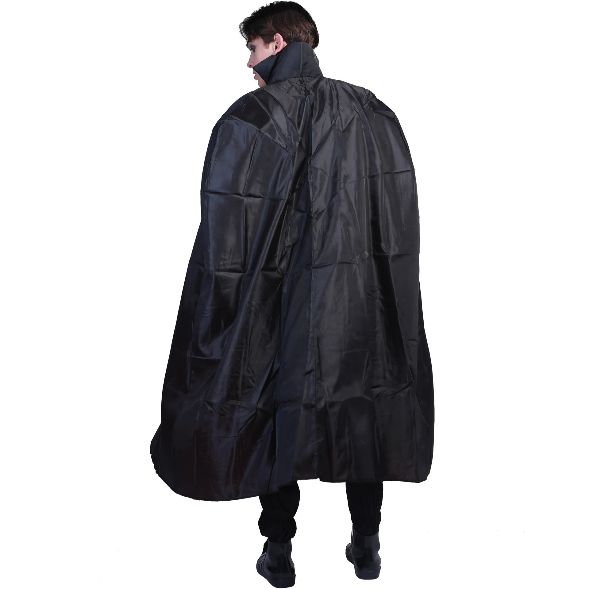 Adult Men Vampire Cloak Cosplay Halloween Dracula Scary Costumes Purim Carnival Parade Nightclub Bar Role Play Show Party Dress