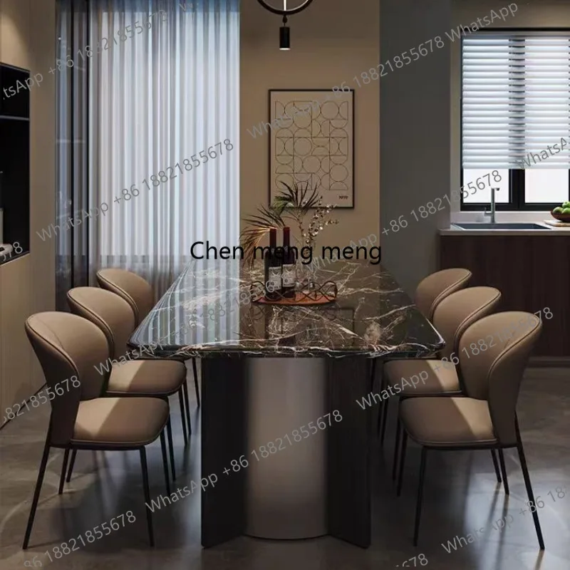 

Armchair Round Dining Tables Luxury Dining Table Set Bed Side Tables For Living Room Cabinets Space Saving Table Cuisine Stand