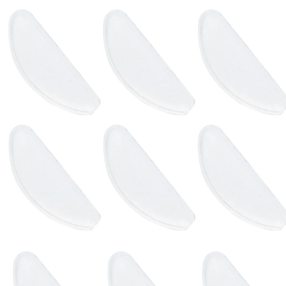 

25 Pairs Nose Pads for Glasses Soft Adhesive Anti Slip Eyeglass Cushions Replaceable Extra Guards Silicone Bridge