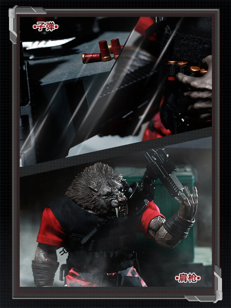 【Only Clothes】XesRay Gladiator The Big Teeth Balashu Cloth Battle Clothes Set with Gun Bayonet Accessories Model Toys DIY