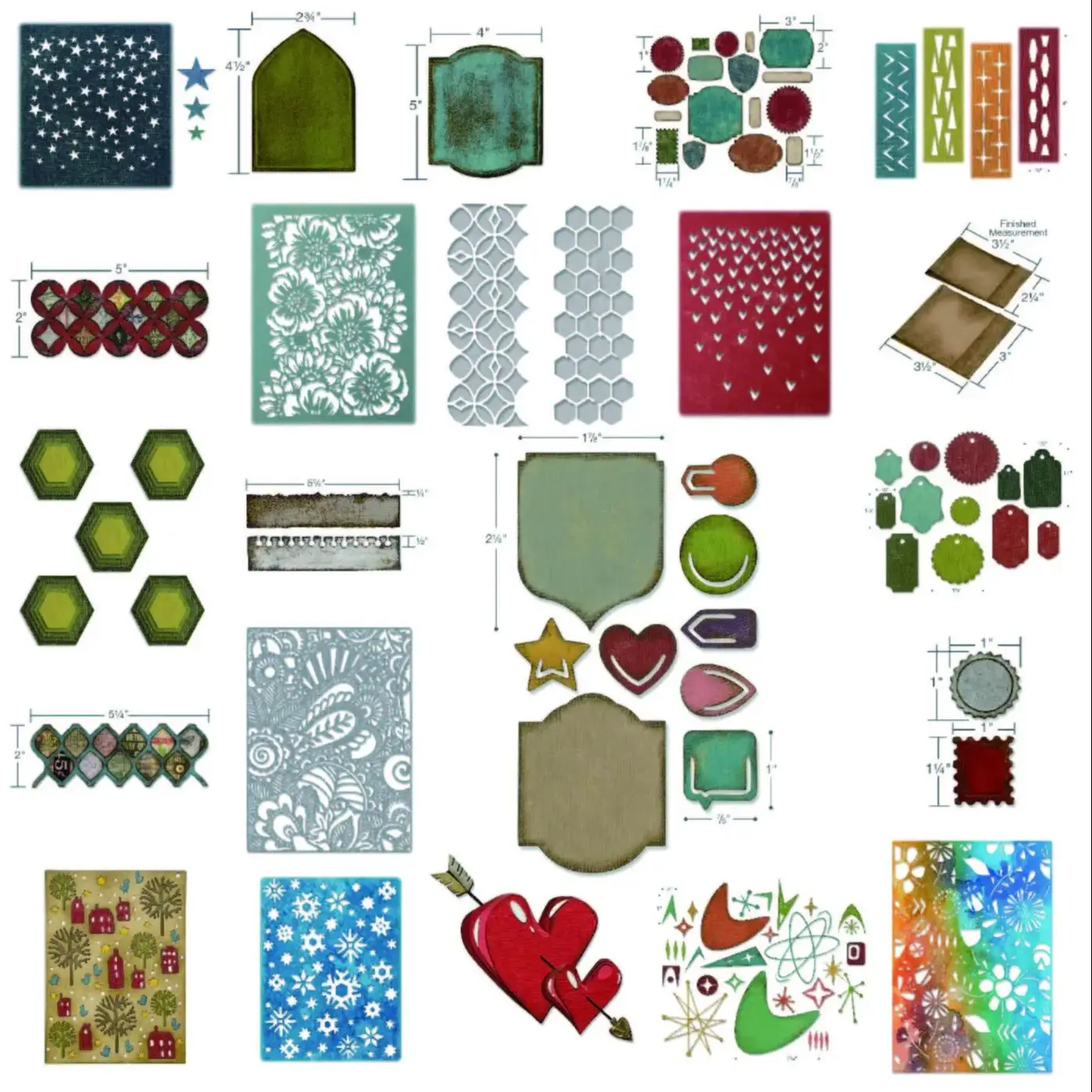 2024 neue Metalls chneid werkzeuge Datei Tasche Etikett Rahmen Dekoration Scrap booking Prägung Clipbook Vorlage Gruß karte handgemachte stirbt