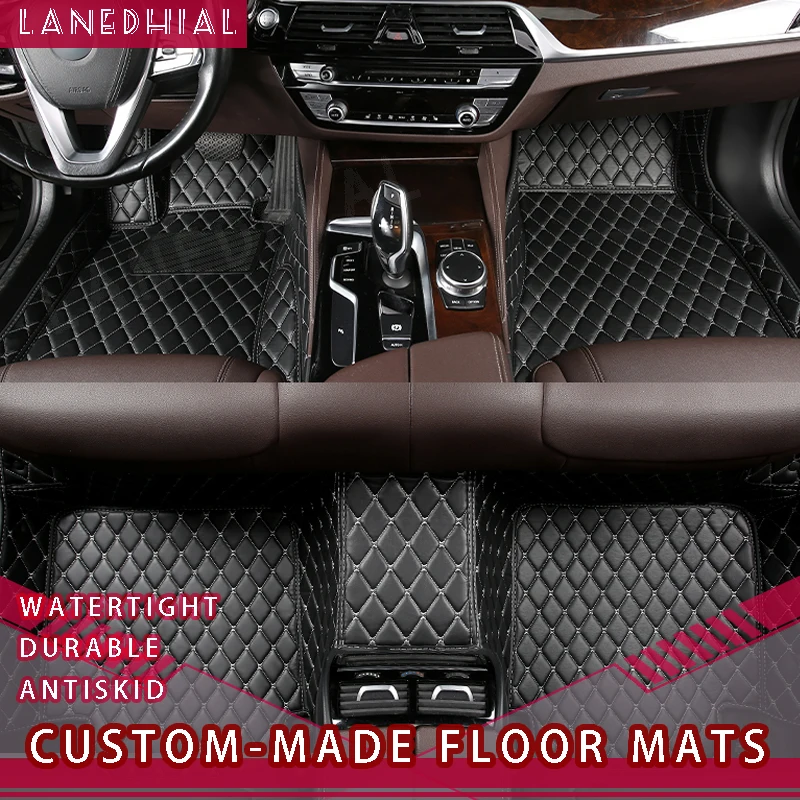 

Custom High Quality Leather Car Floor Mats For Toyota Lada Renault Kia Volkswage Honda BMW BENZ Audi Car Interior Accessories