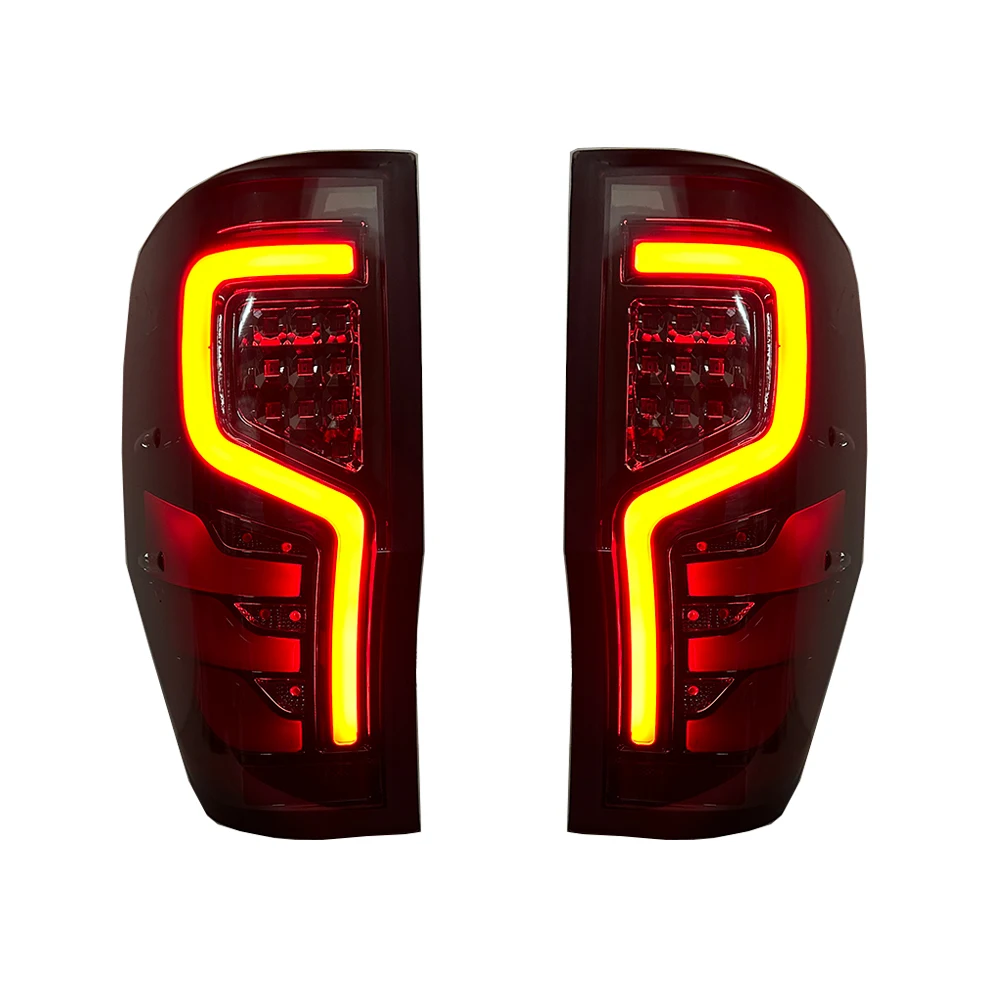Car Pickup Tail Lights Exterior Taillight Assembly Rear Lamp DRL Turn Signal Reverse Brake Lights For Ranger Raptor 2015-2022