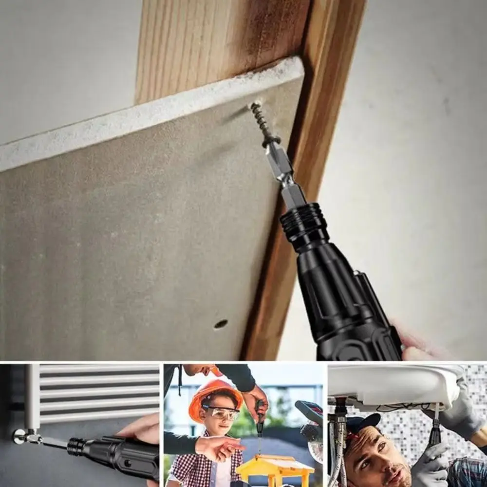 Anti-Slip Handle Cordless Screwdriver Chrome Vanadium Steel Charging Straight Rod Electric Screwdriver Set Durable Construction