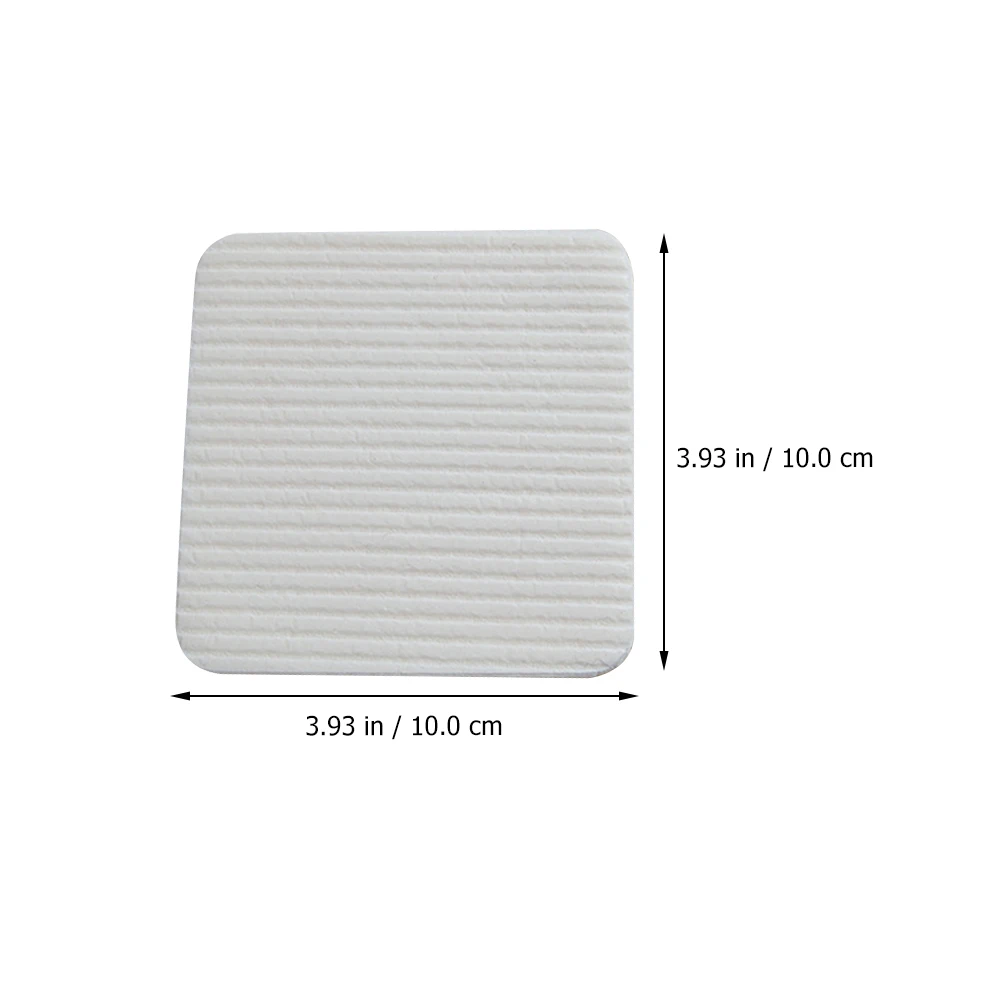 

4pcs Anti-Slip Carpet Reusable Washable Rug Sticker Non-Slip Fixing Patch For Floor Mat Photo Frame Adhesive Traceless Carpet