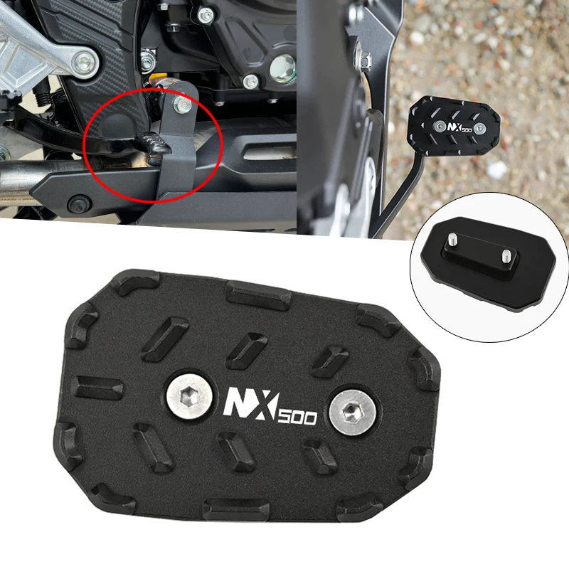 For HONDA NX500 NX 500 2023 2024 2025 Motorcycle CNC Accessories Rear Foot Brake Lever Pedal Extension Pad Enlarge Extender