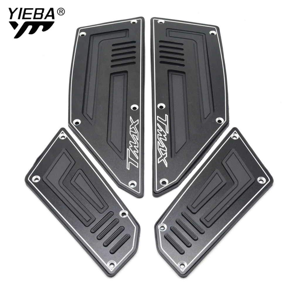 

TMAX530 Motorcycle Accessories Footboard Steps Foot Pegs Plate Pads For YAMAHA TMAX 530 T-MAX 530 2012 2013 2014 2015 2016