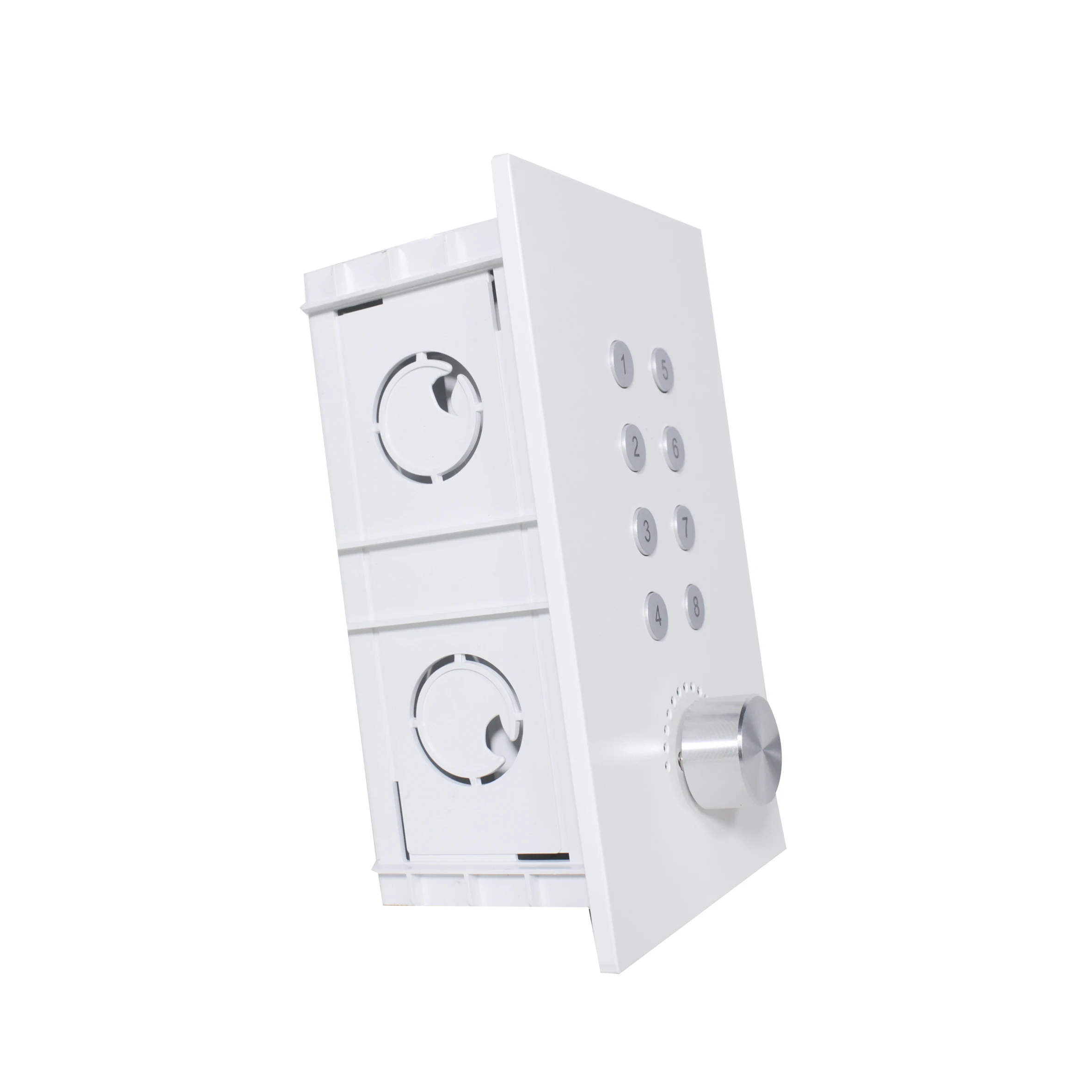 Functions personnalisées Panneau de commande mural Dante avec alimentation POE et protocole de communication UDP