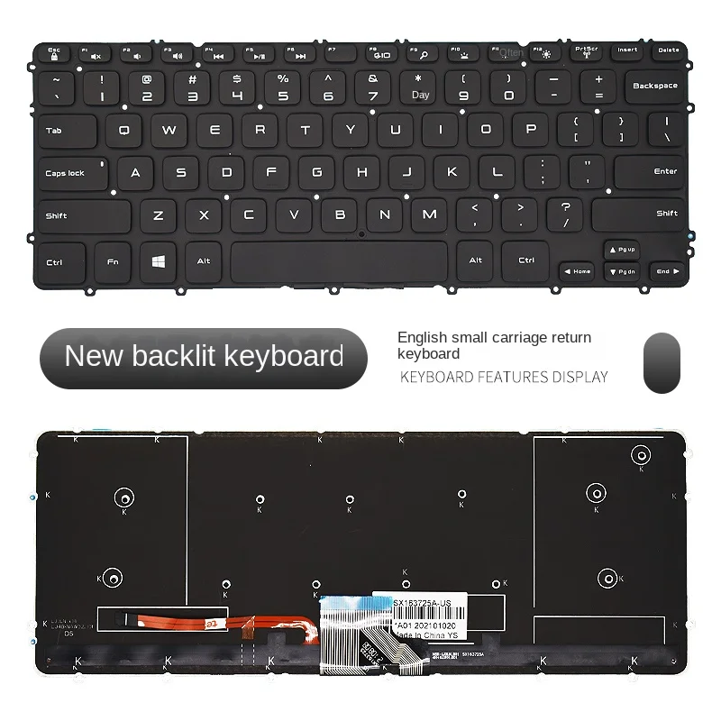 

Замените костюм для DELL XPS 15 9530 9530B Precision M3800 P31F P31P 9350, клавиатура для ноутбука с подсветкой