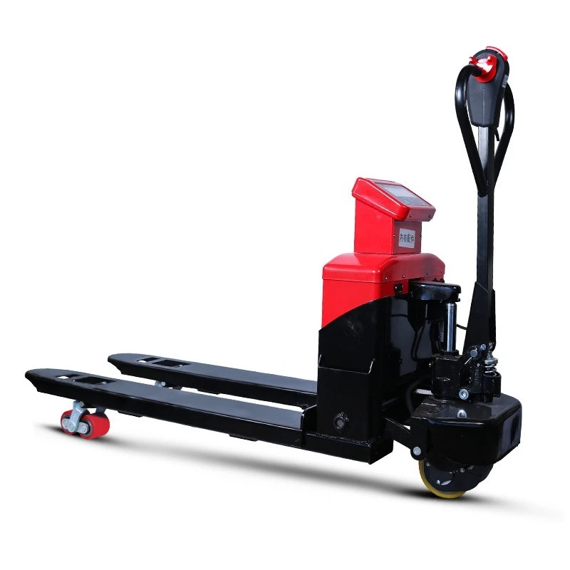 

Semi-electric high-precision electronic scale weighing truck electric forklift scale