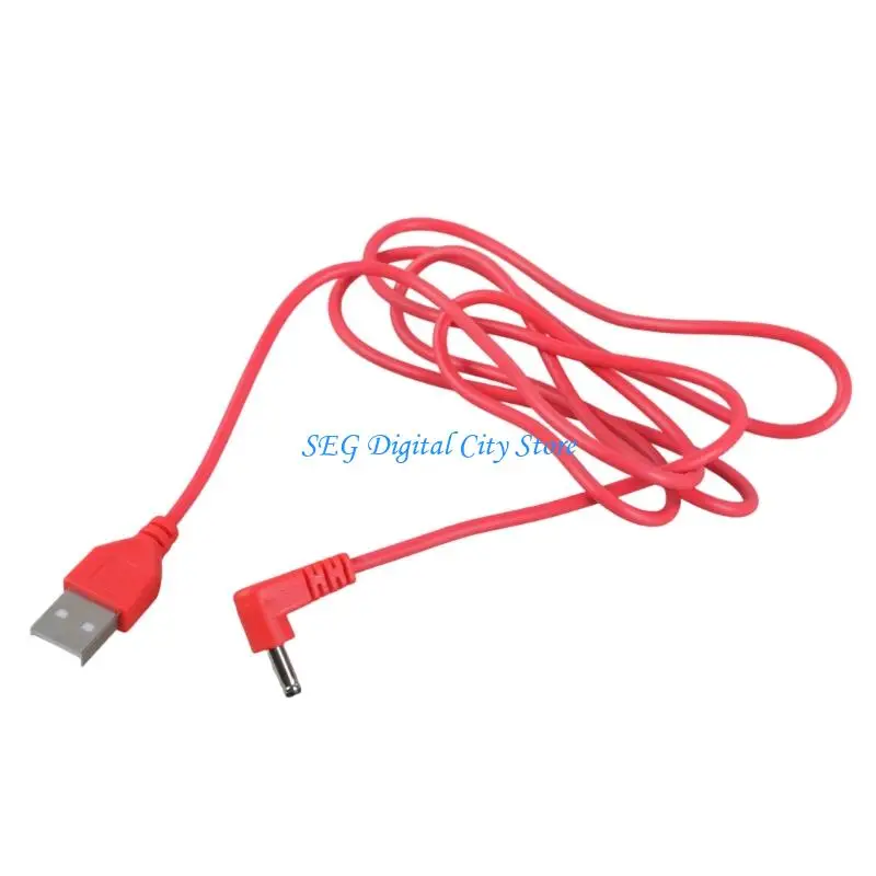 Angled 3.5mm USB Power Cord for Tight Spaces - usage example
