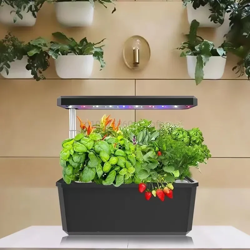 Indoor Lazy Flower Pot Vegetable Planting Machine Led Hydroponic Plant Machine Smart Planter IGS-28