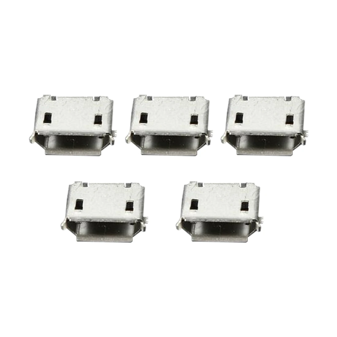 50 sztuk Micro USB typ B żeńskie 5Pin SMT gniazdo typu jack złącze Port płytka drukowana