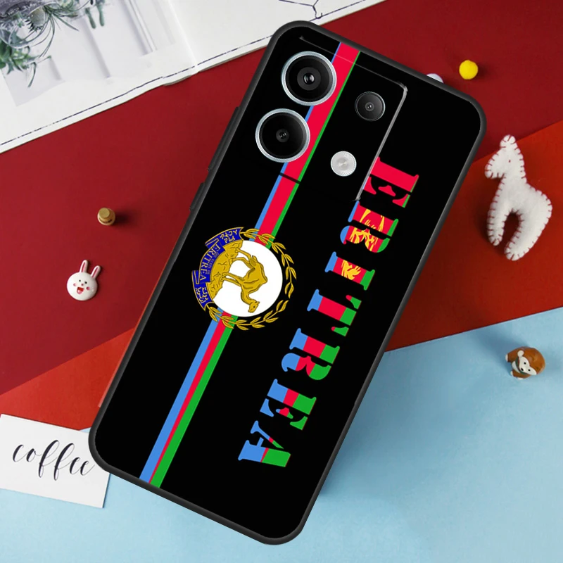 Eritrea Flag Case For Xiaomi Redmi 12 13C 12C 10C 9C Redmi Note 13 9 10 11 12 Pro 9S 10S 11S 12S Cover image 4