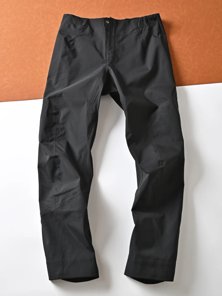 

Мужские повседневные брюки премиум-класса для активного отдыха, водонепроницаемые, с проклеенными швами, прямого кроя, длинные, модные, свободные, для отдыха
