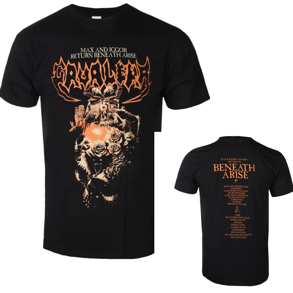 Hot Cavalera Conspiracy Graphic Cotton Band T-shirt Unisex Summer Short Sleeve Fashion Brand Tee Luxury Casual Vintage Tees