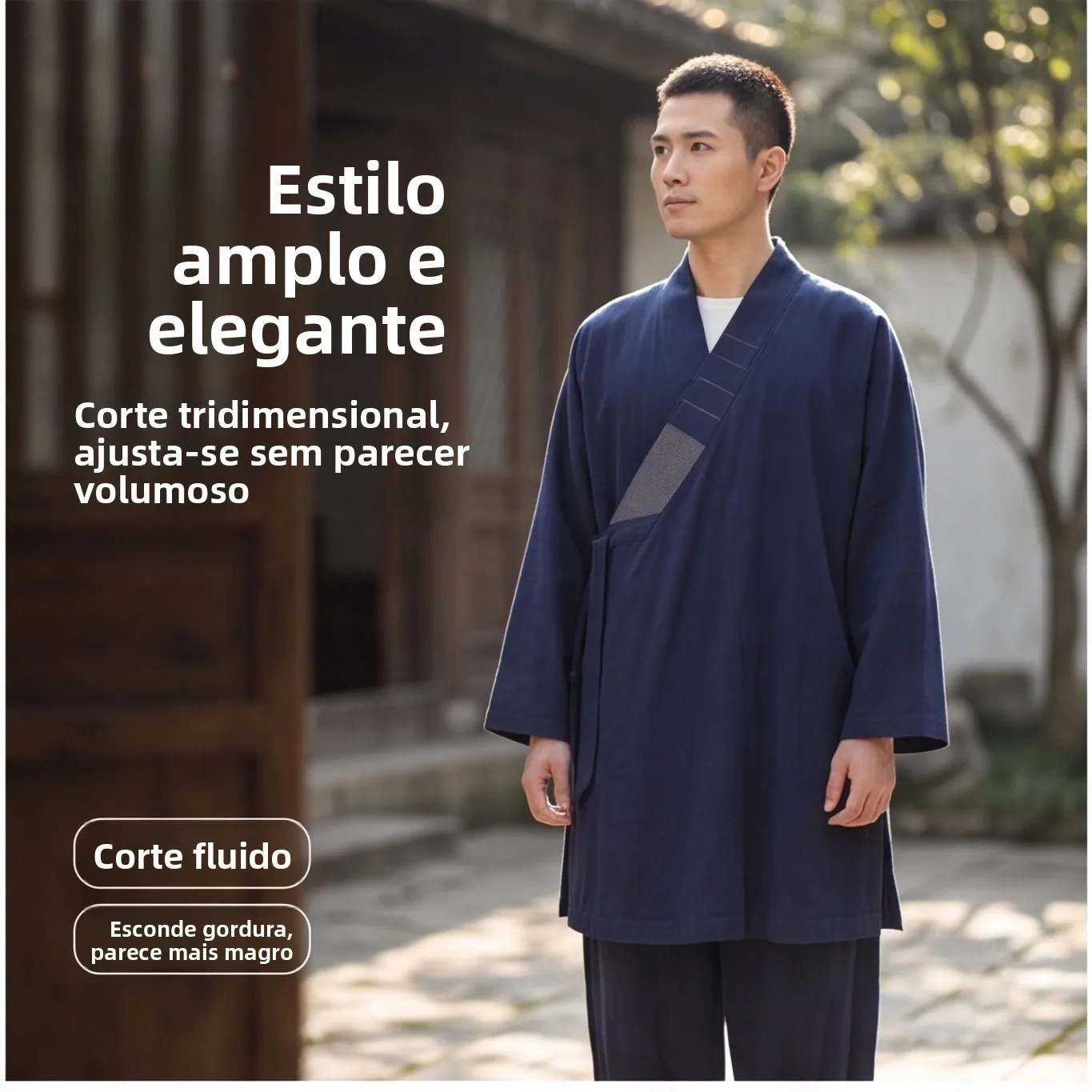 summer-thin-linen-cotton-monastic-robe-han-gua-no-tie-legs-out-family-monk-shirt-stage-performance-loose-fit-long-sleeve