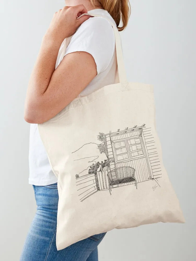orcas island Tote Bag foldable reusable bag tote bag screen Canvas shoulder