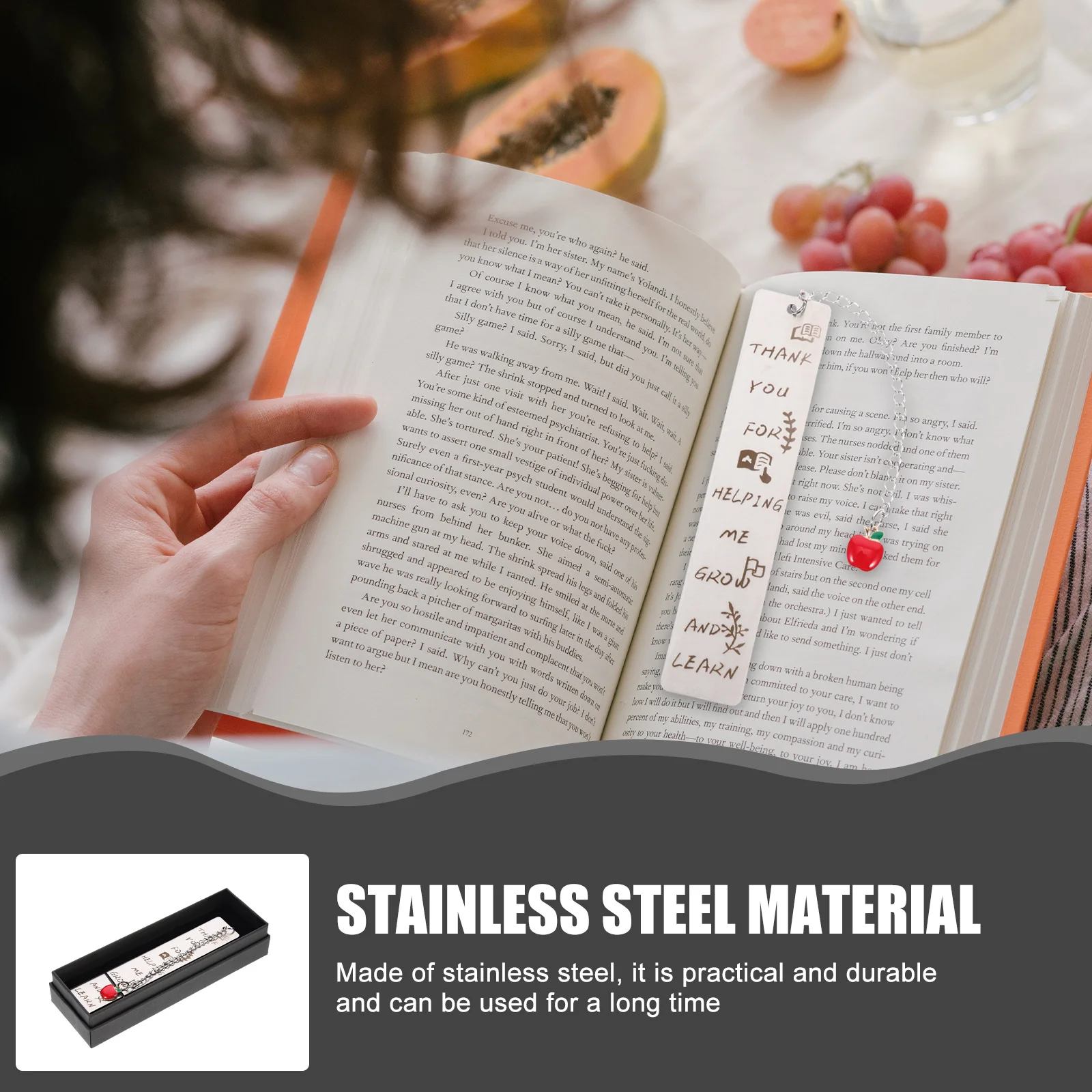 

1Set Elegant Bookmarks Reading Accessory for Students Teachers Libraries Bookmark Students Bookmark