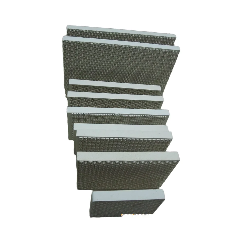 Plaque en céramique catalytique à gaz infrarouge pour brûleur, plaques en nid d'abeille de cordiérite 138x81mm