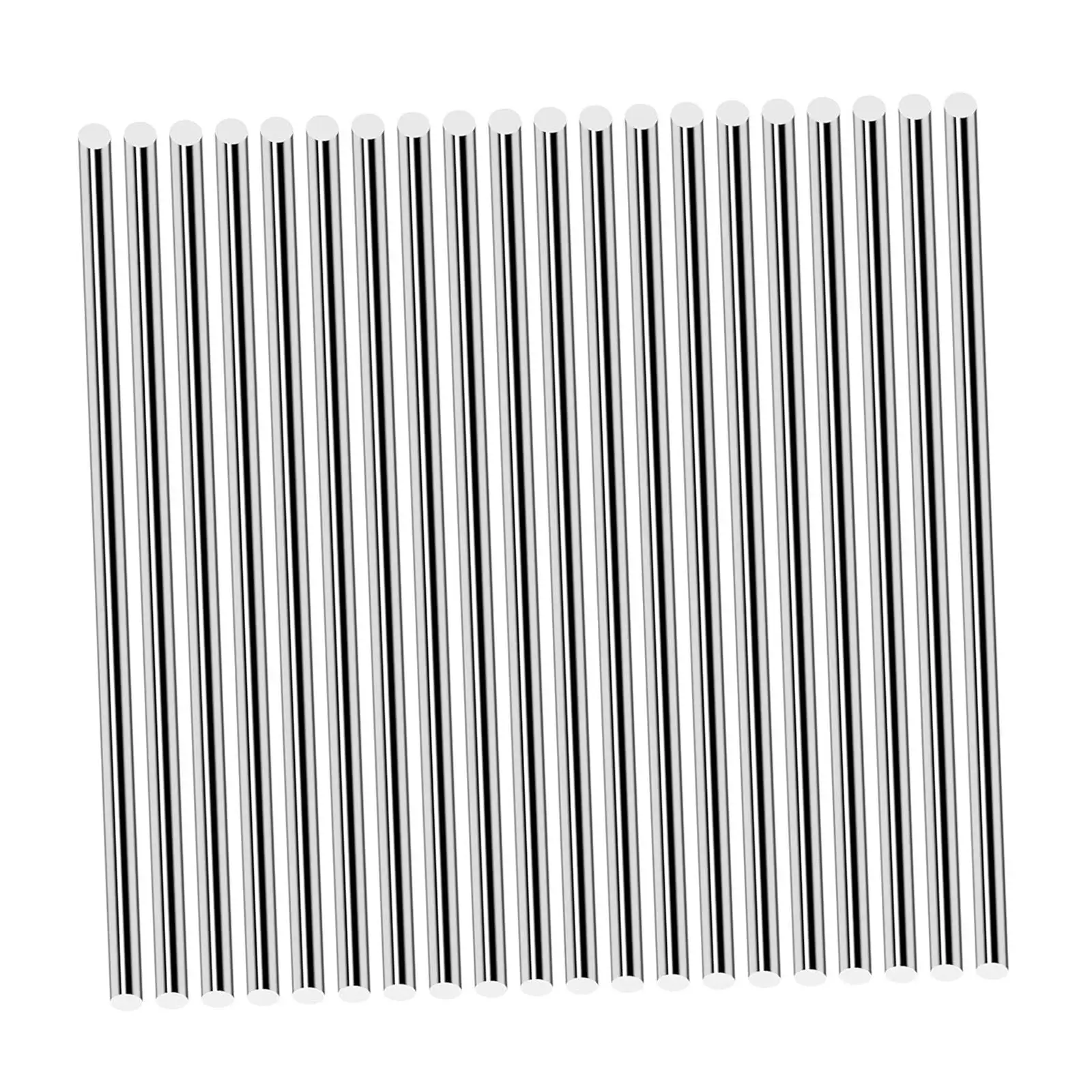 

20x Stainless Steel Round Rod DIY Craft for Metalworking Short Support Shaft