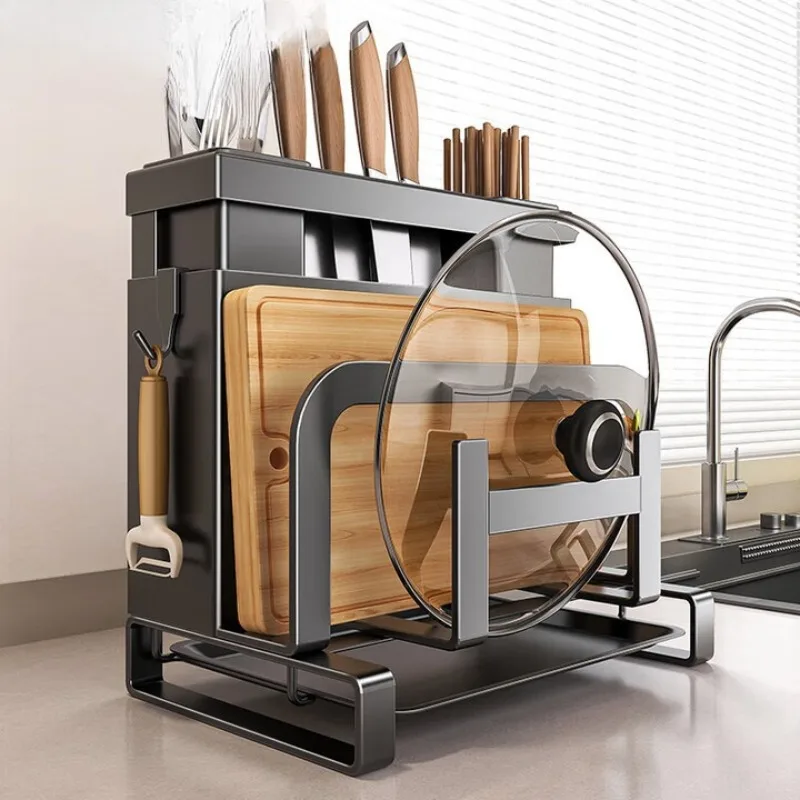 

Kitchen Knife Holder Shelf Kitchen Knife Shelf Kitchen Knife Cutting Board Chopsticks Utensils Daquan Storage Rack