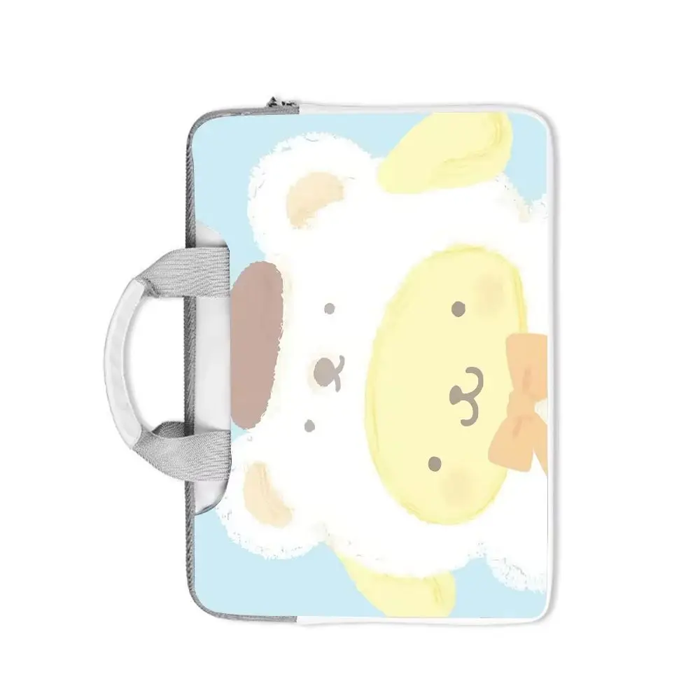 

Cartoon Hello Kitty Kuromi Pompom Purin Laptop Bag13 14 15 15.6 16 Inch Laptop for Macbook Computer Handbag Briefcase Travel Bag