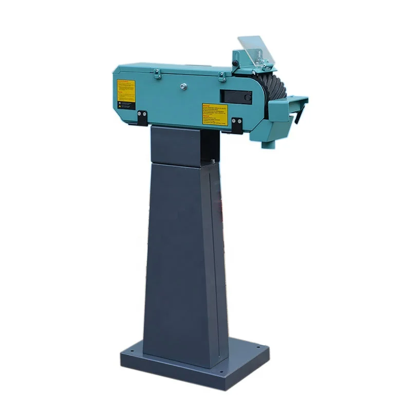 

For China High Quality 100mm*1500mm Dual Speed Adjustable Height Vibration-Free Metal Sanding Belt Machine With Dust Collection