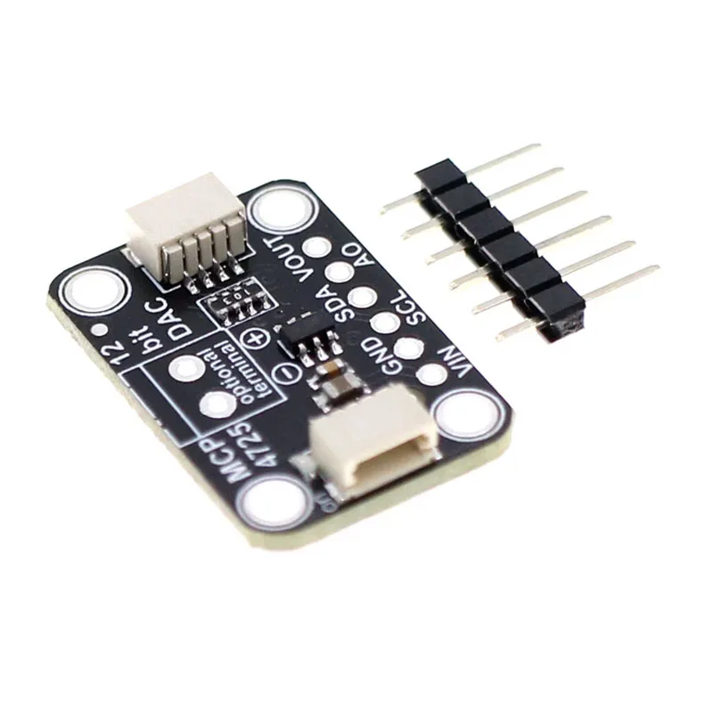 MCP4725 12-Bit I2C Digital Analog Converter DAC Module DAC Breakout Board Compatible with STEMMA QT Qwiic for Arduino