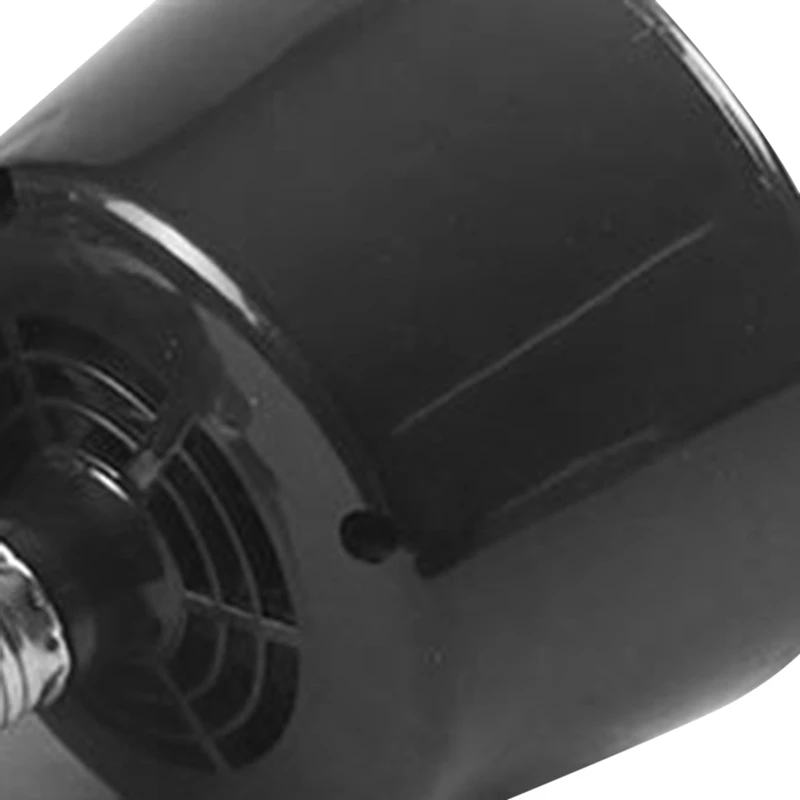 1 PCS Heating Lamp Warm Air Lamp Reptile Insulation Lamp Smart Constant Temperature For Pets Brooding (Black)