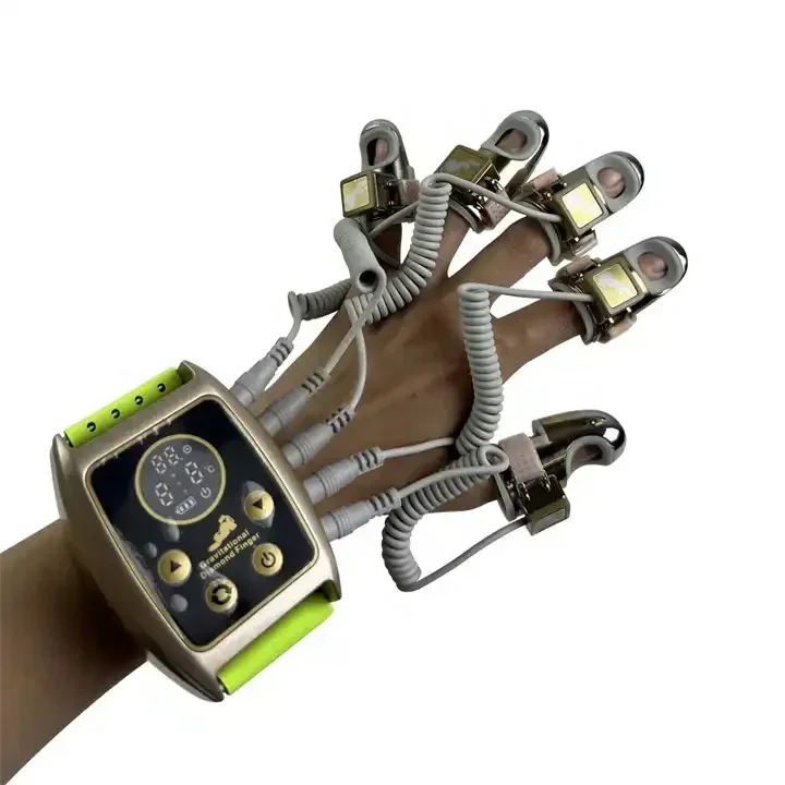 

EMS RF Therapy Device Diamond Golden Finger Massager Portable Skin Care Beauty Anti-Aging Infrared