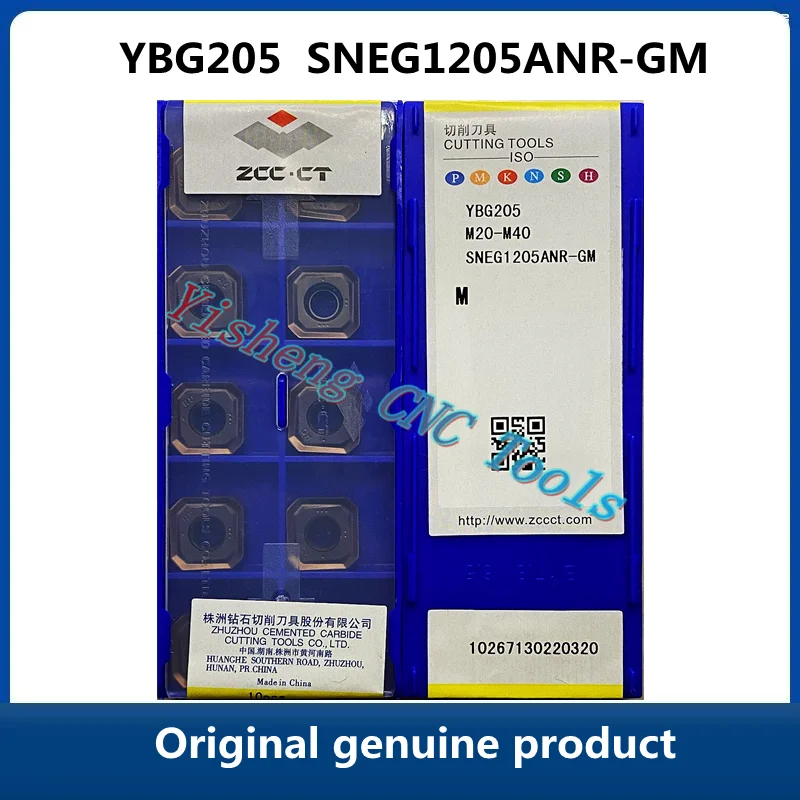 ZCC CT SNEG1205ANR-GM YBM253 YBD152 YBC302 YBG205 YBG203 YB9320 ของแท้ Zhuzhou CNC ใบมีด