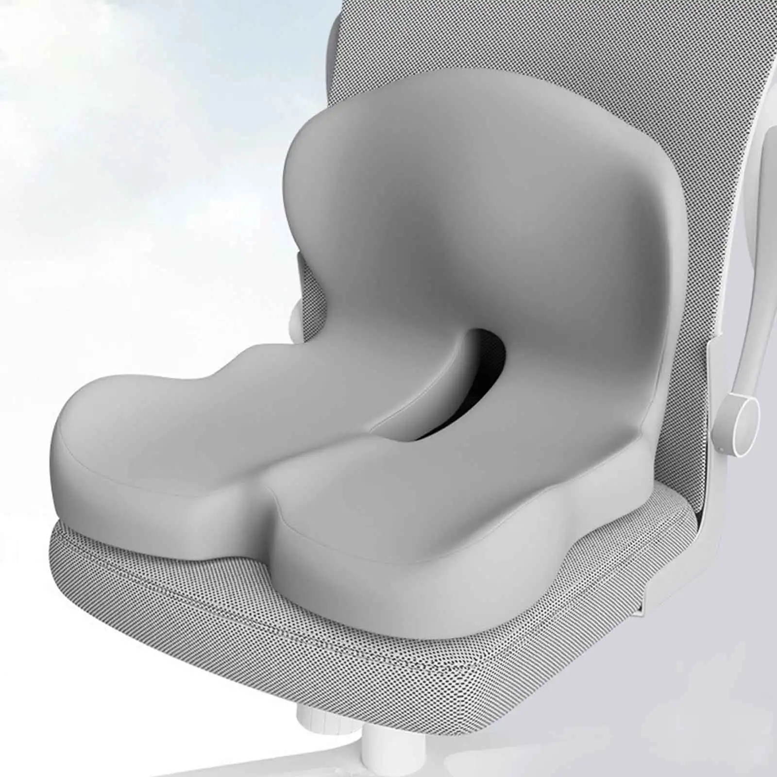 

Cushion Back One Piece Cushion Cushion Pillow Student Office Chair Memory Cotton Chair Cushion Car Waist Support Butt Cushion
