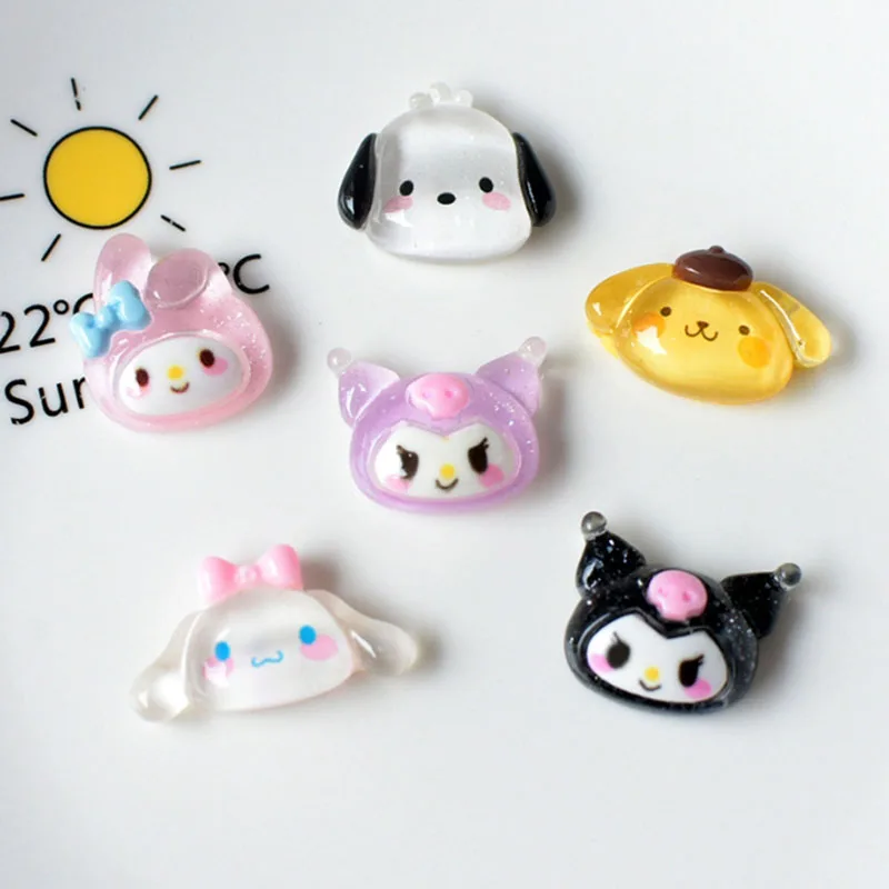 MINISO Sanrio Kuromi Pochacco Cinamonroll Shoe Charms Cartoon DIY Shoes Accessories For Clogs Sandals Decorations X-mas Gifts