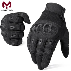Outdoor Tactical Gloves Touch Screen Sport Cycling Hiking Hunting Camping Combat Work Driving Moto Protective Shell Non-slip Men