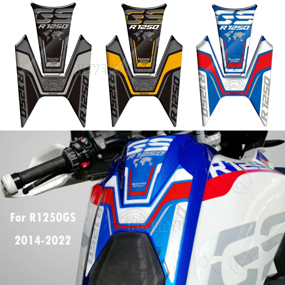 3D Tank Pad Protector For BMW R1250GS 2014-2023 R 1250GS LC 2021 2022 Decals R 1250 GS Motorcycle Sticker Waterproof