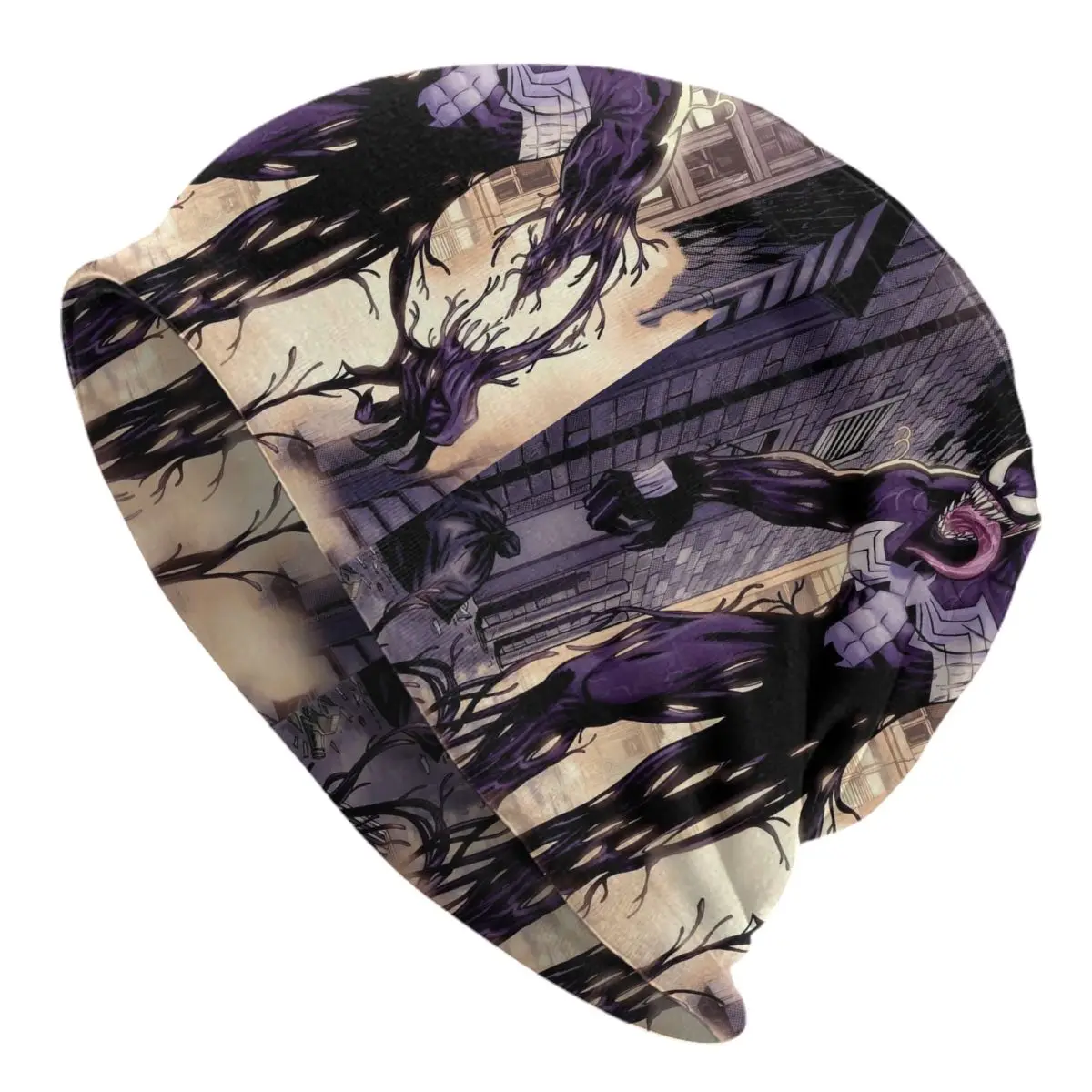 

Шапки-бини Venom Skullies на заказ, зимняя теплая вязаная шапка унисекс, женская и мужская шапка в стиле хип-хоп для взрослых, уличная лыжная шапка