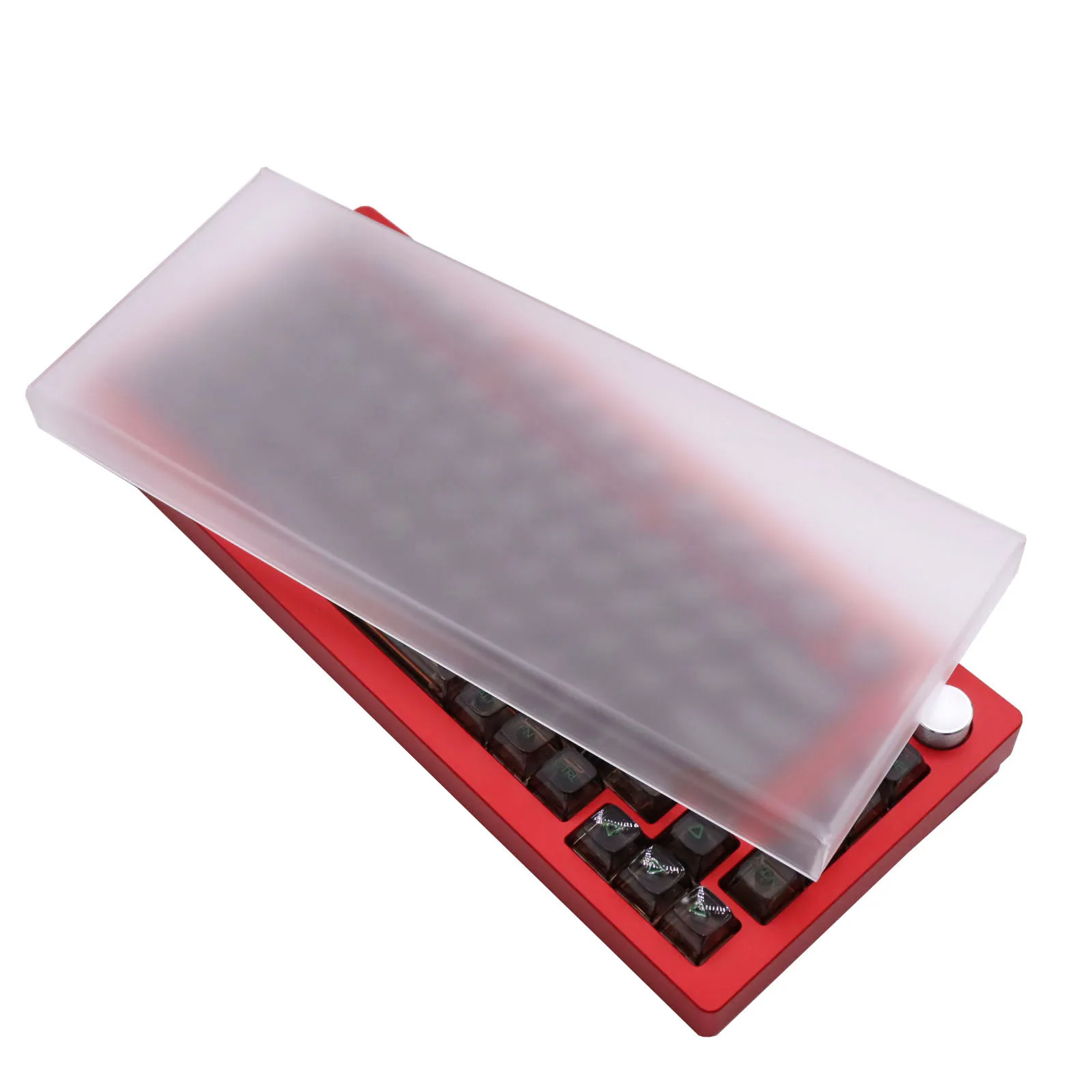 Acrylic Frosted Dust Cover Air Cover Mechanical Keyboard Dust Cover Cat-Proof Splash-Resistant Cover