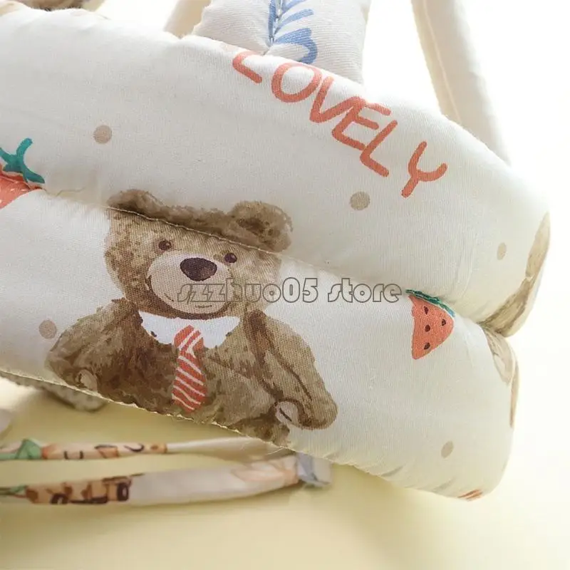 M3GE Lovely Baby Learning to Walk Safety Hat Toddler Head Protections Hat Cartoon