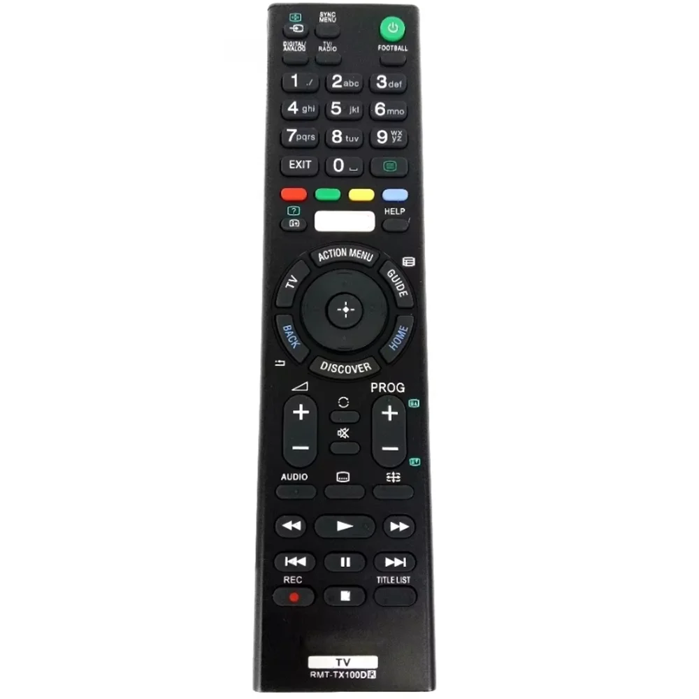 New RMT-TX100D RMT-TX102B For SONY NETFLIX LED HDTV Remote Control KDL40W657D KDL40W659D KDL48R555C KDL48R557C KDL-50W755C