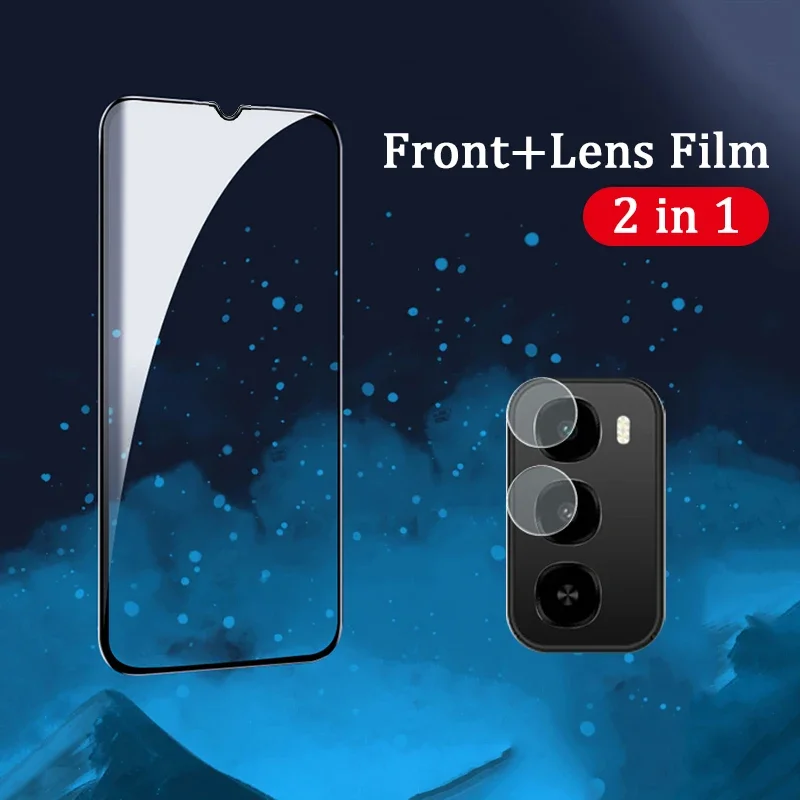 

2To1 For itel City 100 A90 S25 Ultra Flip 2pcs Back Camera Lens Protect Film For itel City 100 A90 S25 Ultra Flip Protector