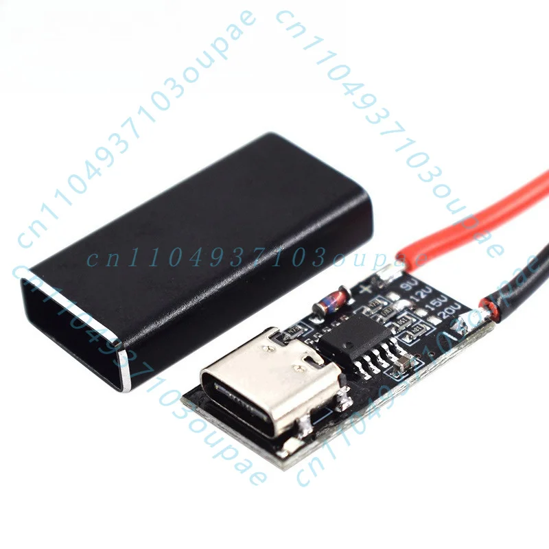 USB-C PD QC Trigger Board Decoy Module Type-C Fast Charge 5V 9V 12V 15V 20V Breakout DIY For Power Bank Charger Test