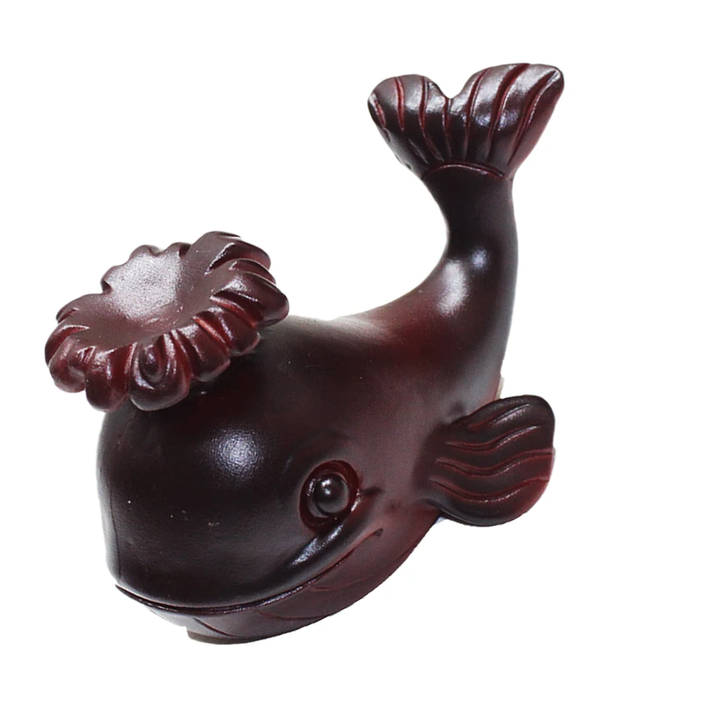 

1pc Resin Whale Statue Carved Crystal Ball Display Base Stand Holder Home Decor Large Round Ornament For Indoor Outdoor Use Safe