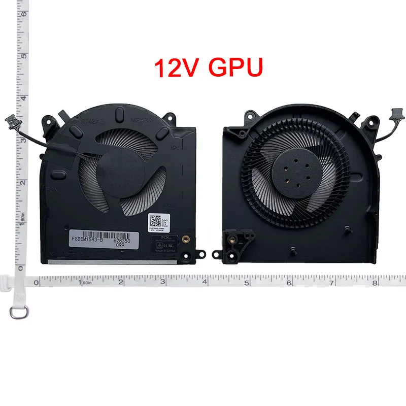 Nowy wentylator chłodzący CPU GPU do laptopa DELL Alien Alienware M15 R3 M15 R4 P69F/Alienware 15 R3 RTX 0H0YNP 0D1X38 0TG9V0 DC 12V