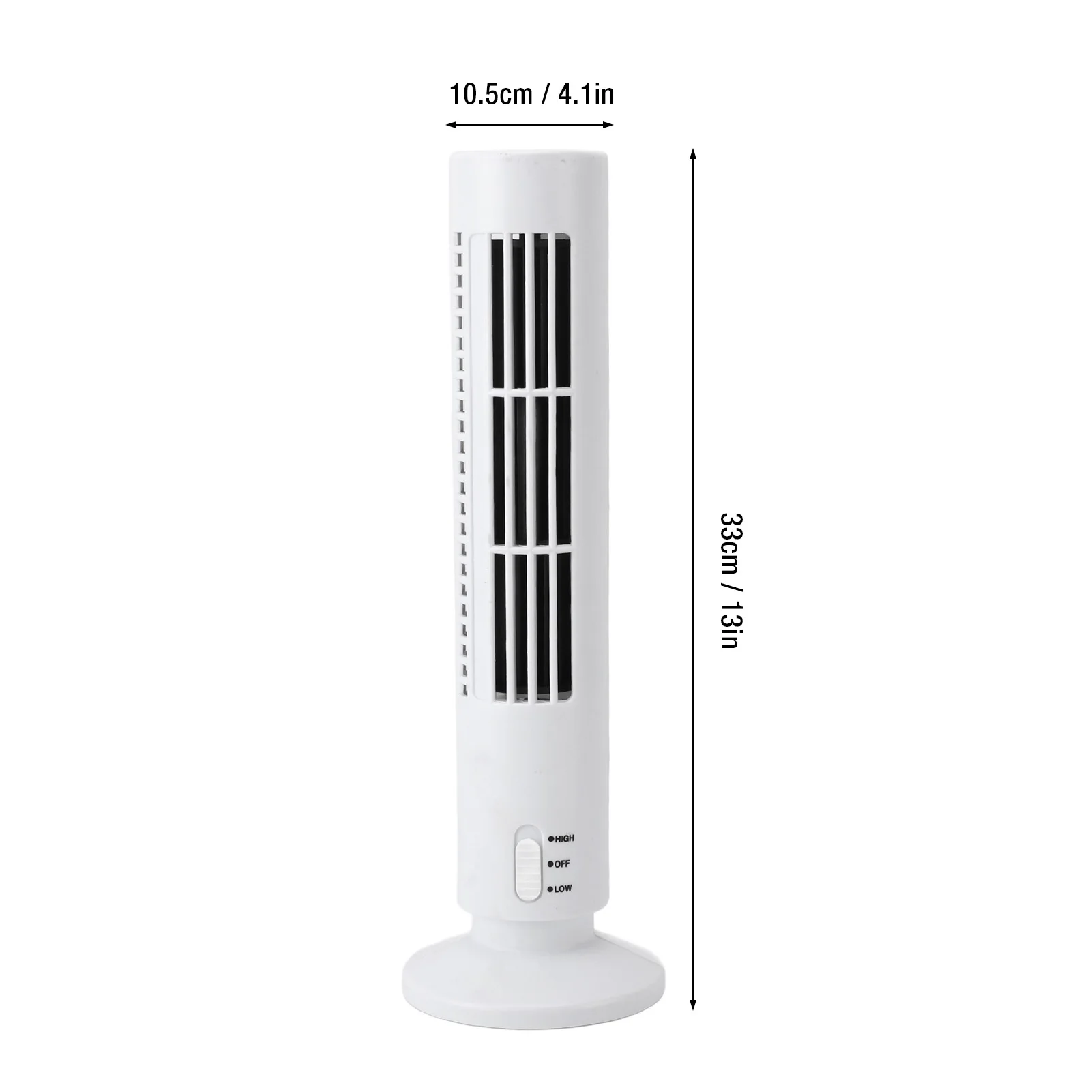 مروحة برجية مدمجة بدون أوراق، محمولة، تبريد هادئ، 2 تروس، مروحة برجية خالية من الشفرة لسطح المكتب