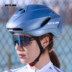 GUB Bicycle Helmet 54-62CM Intergrally-Molded Lightweight Adjustable Cycling Helmet EPS Buffer Safe Breathable Open Face Helmet