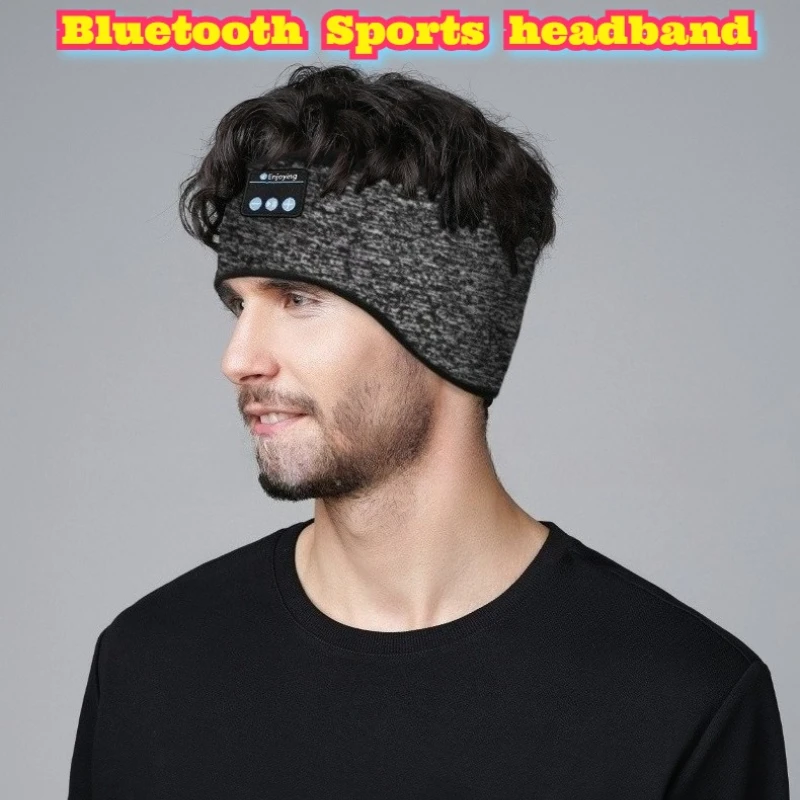 بلوتوث عقال الموسيقى الرياضة العصابة اللاسلكية مكبر صوت ستيريو حر اليدين الاتصال قابل للغسل سماعة الجري الصالة الرياضية اللياقة البدنية