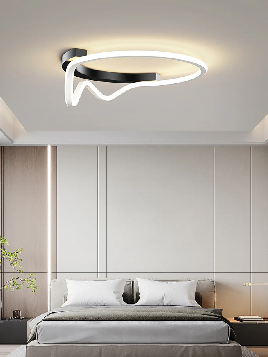 Modern LED Ceiling Light Nordic Round Simple Bedroom Living Room Kitchen Dining Room Room Decoration Home Lighting Ceiling Lamp