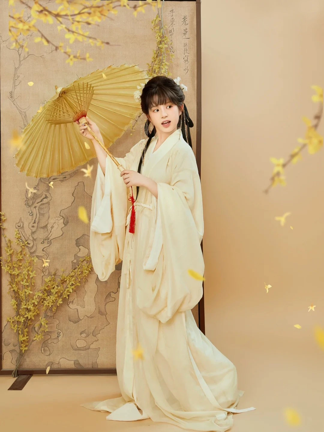 

Hanfu Women's New 2026 Wei Jin Sle Flowing Fairy Skirt Collar Dr Adult Small Size Ancient Costume Traditional Chinese Cl...